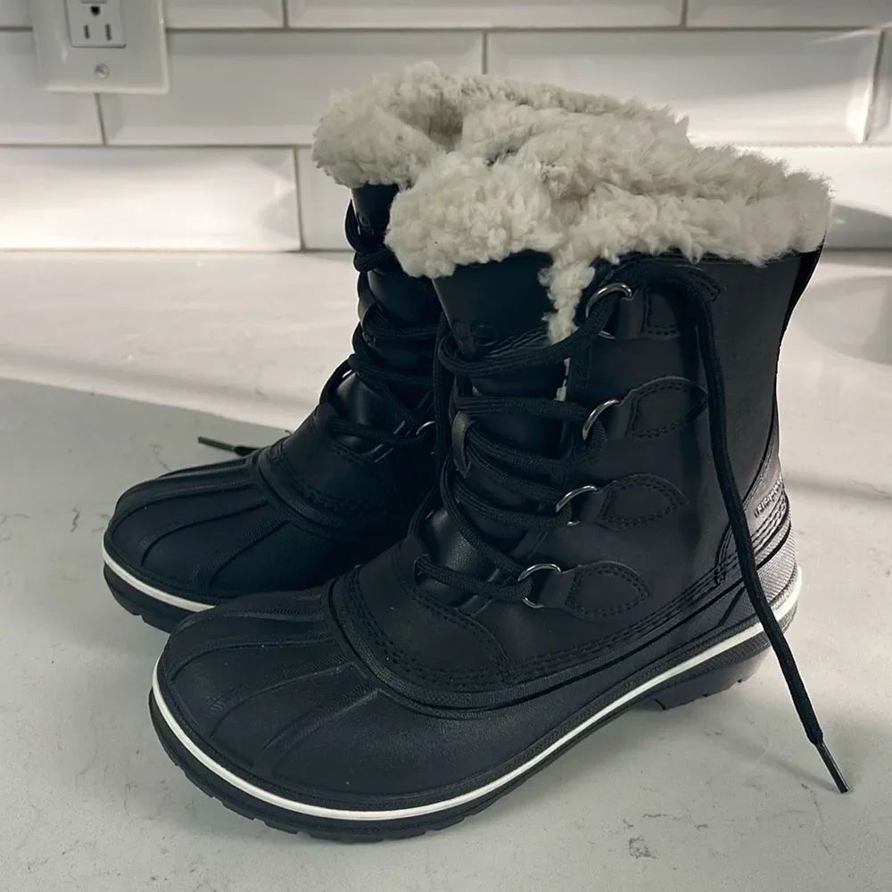 CROCS SHOES ALL CAST II BOOT Kids BLACK Size 4
